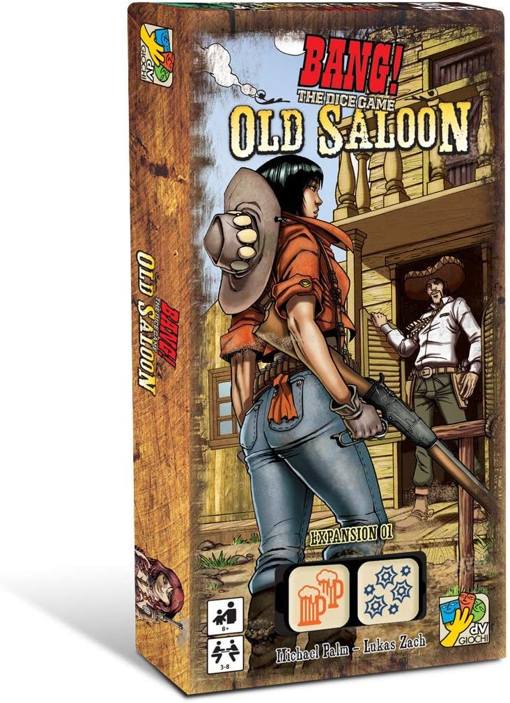 Bang! The Dice Game: Old Saloon Expansion - WiredVillage Games - Da Vinci Games
